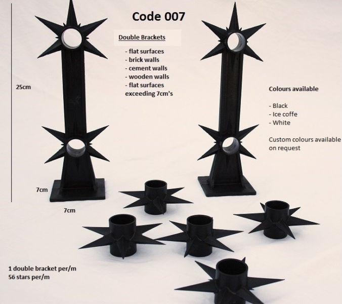 5m Double Row Rola Security Spikes - DIY Kit – Rola-Spikes